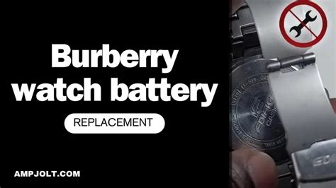 burberry battery replacement|Taras .